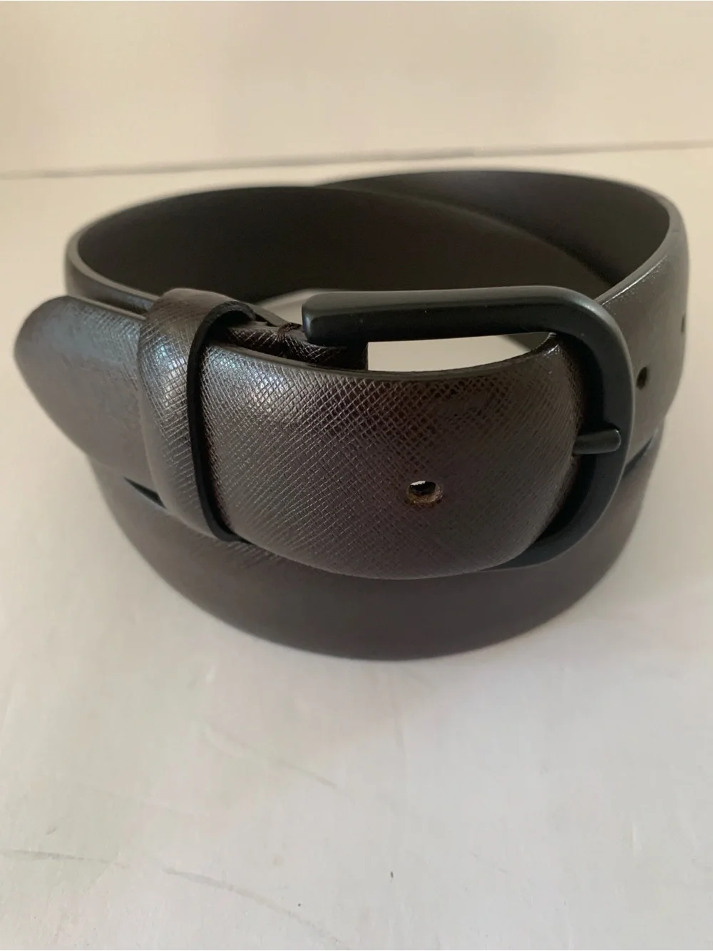 Canali sleek leather